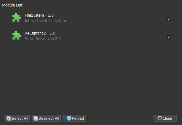 Module Manager