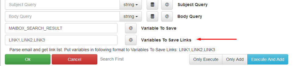 Links From Email