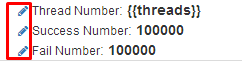 Thread Number Editing