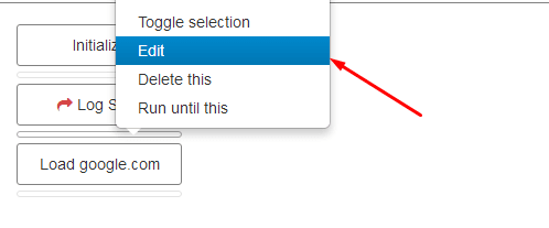 Edit Script